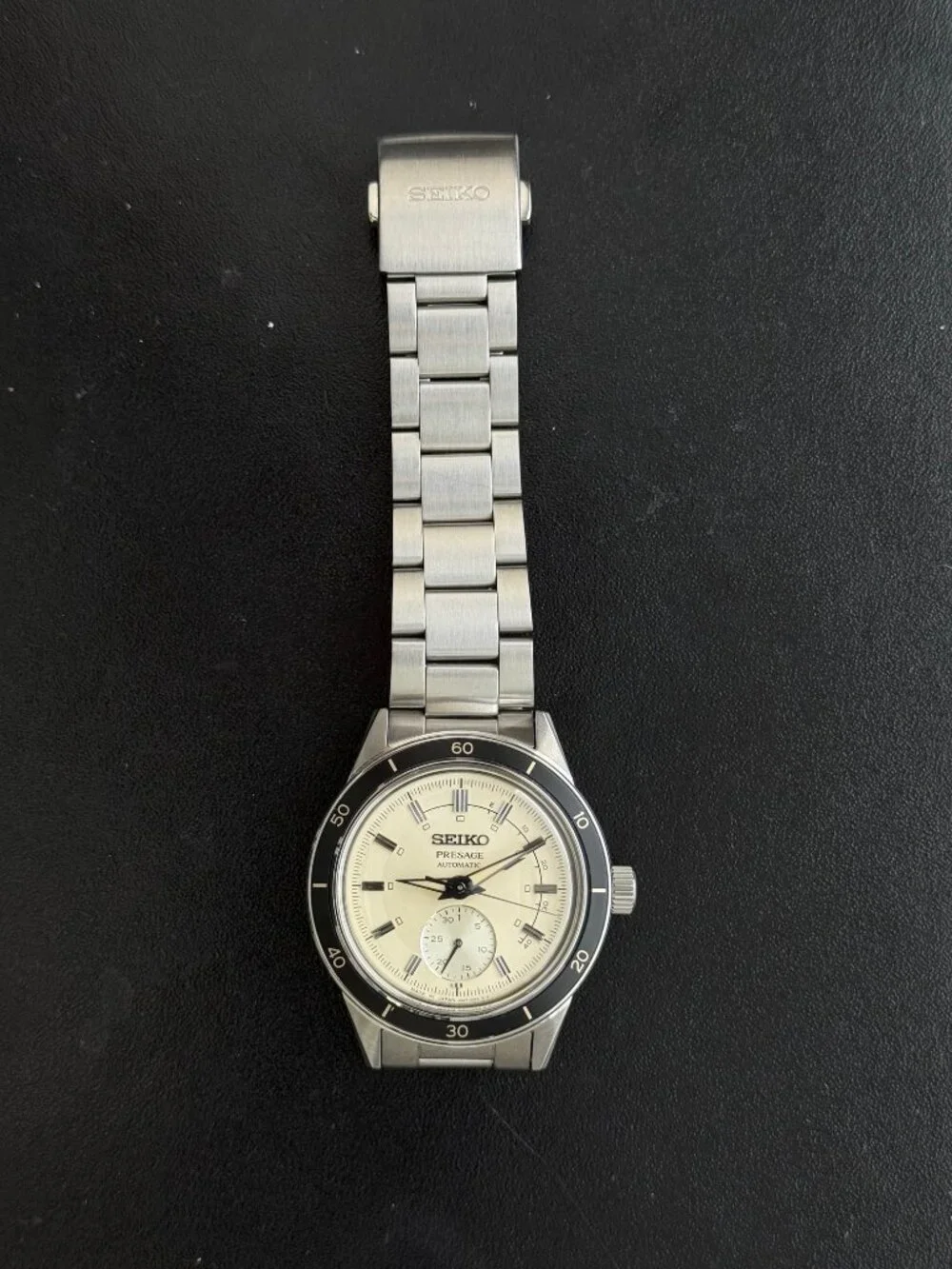 Seiko Presage Style 60's Series Automaticcream Watch Seiko Presage / Ref SSA447